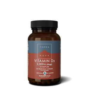 Terranova D3 vitamin 2000iu 50 hylki