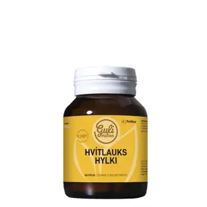 Guli Miðinn hvítlaukur lyktarlaus 60 hylki