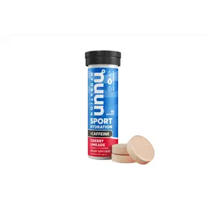 Nuun SPORT Cherry Limeade með koffíni 10 töflur
