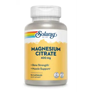 Solaray Magnesium Citrate 400mg 90 hylki