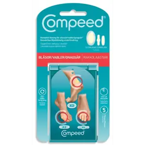 Compeed hælsærisplástrar 2+2+1