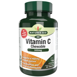 Natures Aid C-vítamin 500, 100 tuggutöflur