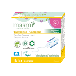 Masmi túrtappar regular 18 stk.