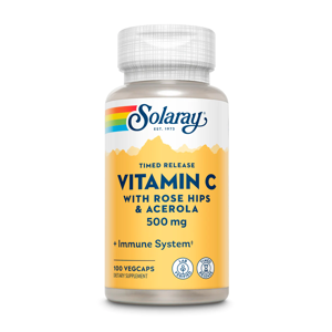 Solaray C-1000 með Rose Hips 500 mg 100 hylki