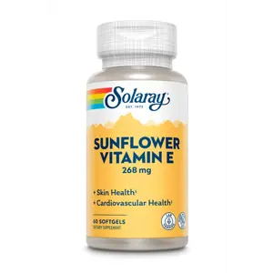 Solaray Super Bio E Sunflower 60 hylki