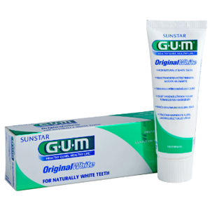 GUM Original White tannkrem 75 ml.