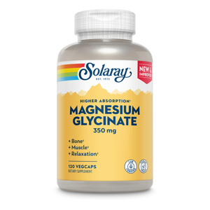 Solaray Magnesium Glycinate 350mg, 120 hylki