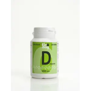 Ein á dag D-vítamín 1000ae 120 töflur