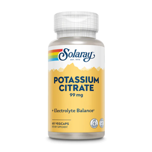 Solaray Potassium Citrate 99mg 60 hylki