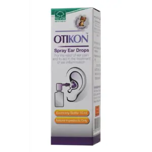 Otikon eyrnadropar 15 ml.