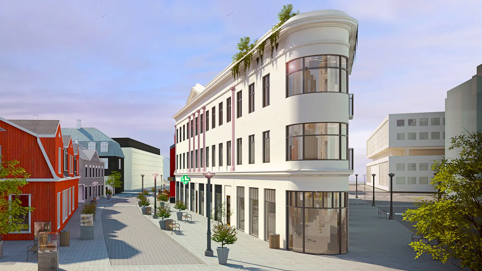 Hafnarstraeti 19 Tolvumynd FLAT