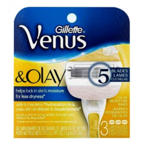 Gillette Venus & Olay rakvélablöð 3 stk.