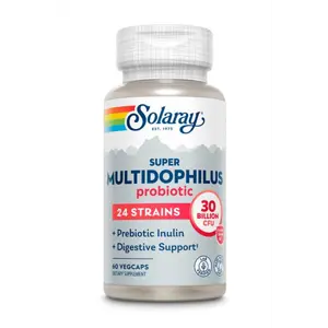 Solaray Super Multidophilus 24 strains, 30 Billion, 60 hylki