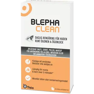 Blephaclean blautpúðar við hvarmabólgu 20 stk.