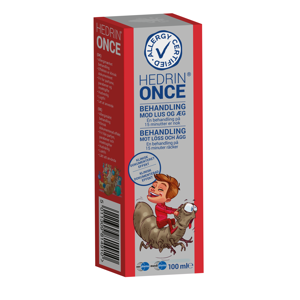 Hedrin ONCE  lúsasjampó 100 ml.