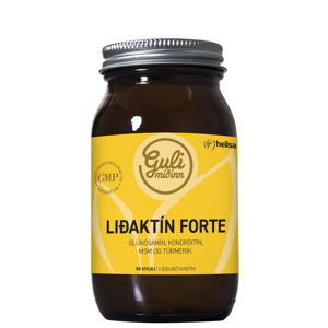 Guli miðinn Liðaktín Forte 90 töflur