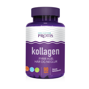 Protis Kollagen, hár, húð og neglur 90 hylki